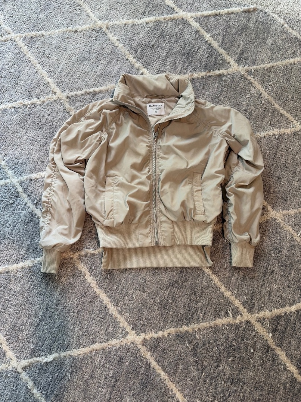 Athleta Jetset women’s bomber jacket, size XXS